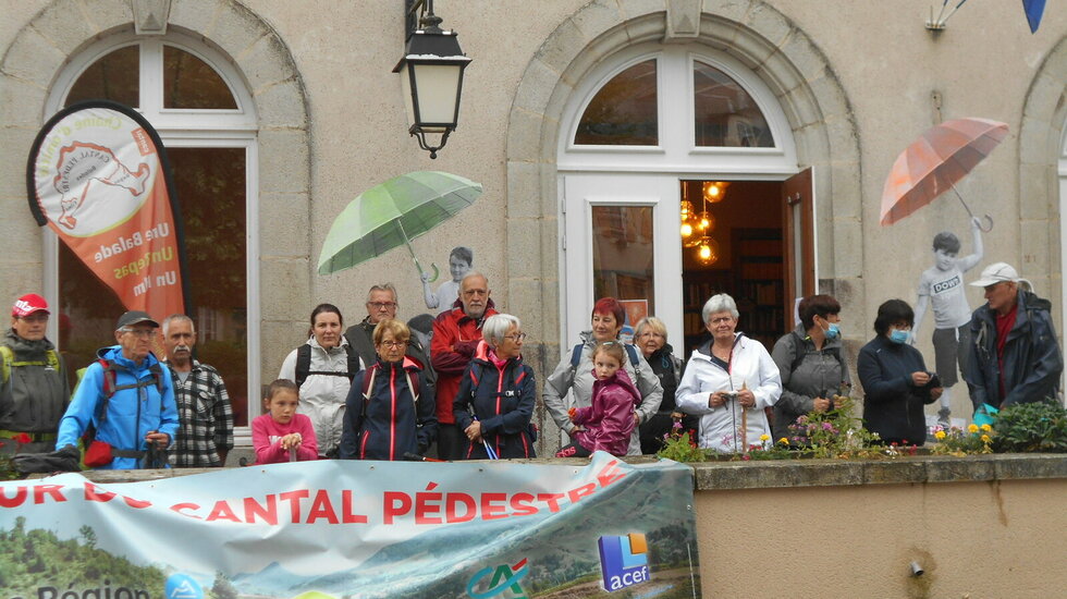 Tour du Cantal Pédestre - les courageux