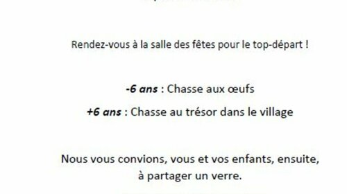 Animations Pâques