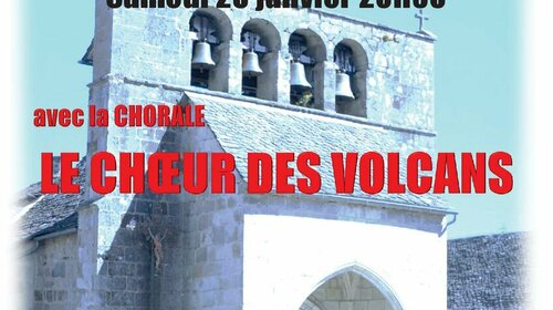 CONCERT CHOEUR DES VOLCANS 20H30