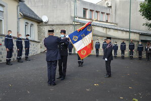 SDIS du Cantal - Passation de commandement