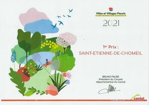 Saint Etienne, 1er prix 2021 au concours départemental des Villes et Villages Fleuris
